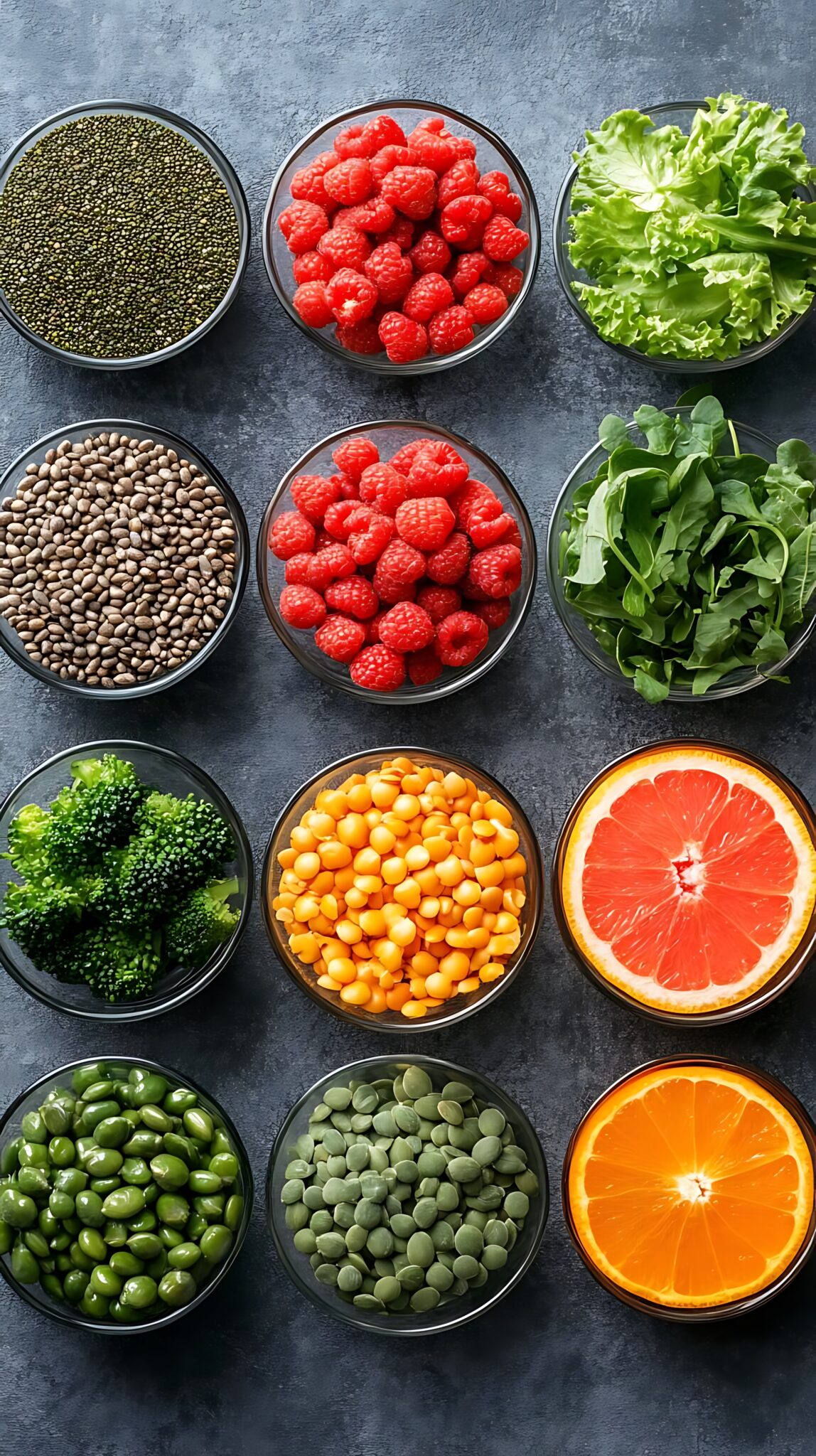 Photo of Superfoods for Immune System Support - Raspberries, Oranges, Lentils, Mung Beans